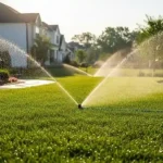 best time to water lawn