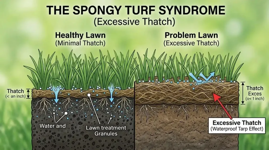 lawn spongy turf syndrome