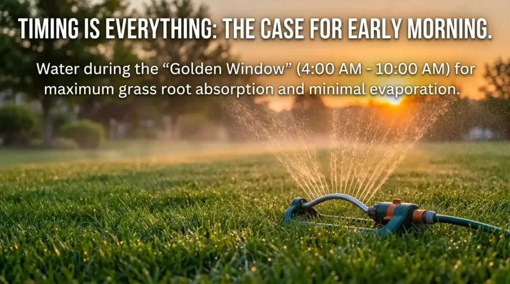 lawn case for early morning